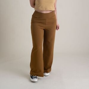Conscious Clothing Eleanor Pull On Pant Size L 30" inseam Almond color